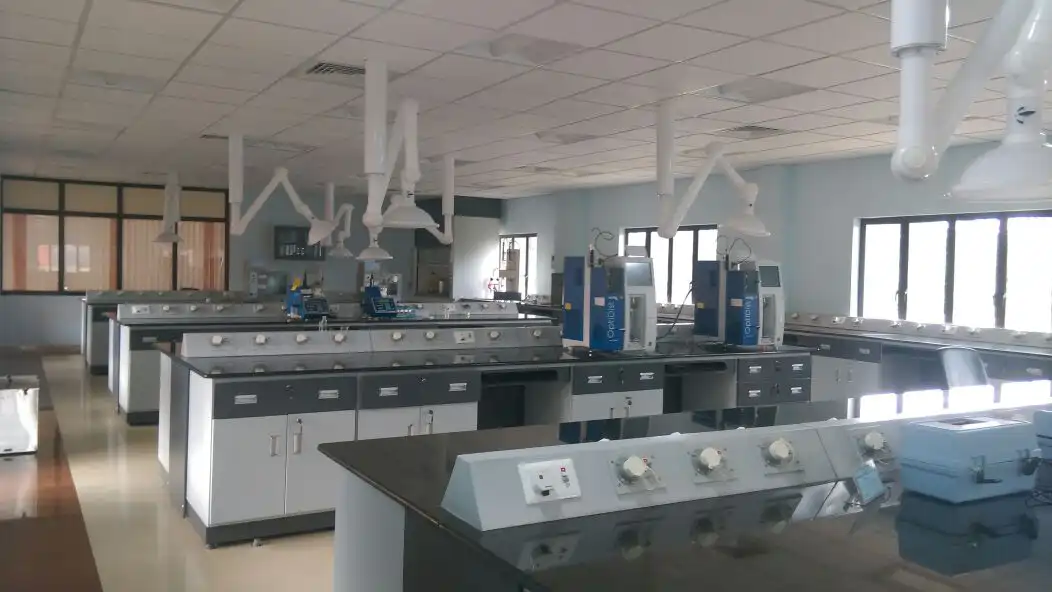 Metrolabs Spot Extractor Arm Fume Hood — laboratory application