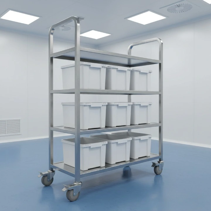 Cleanroom Shelving & Racks – Laboratory Furniture Manufacturer India