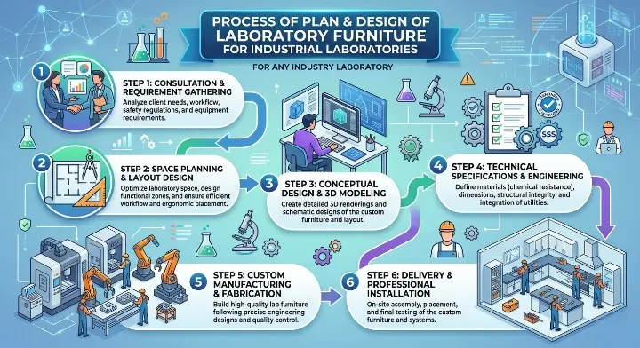 Metrolabs Laboratory Furniture Setup Process