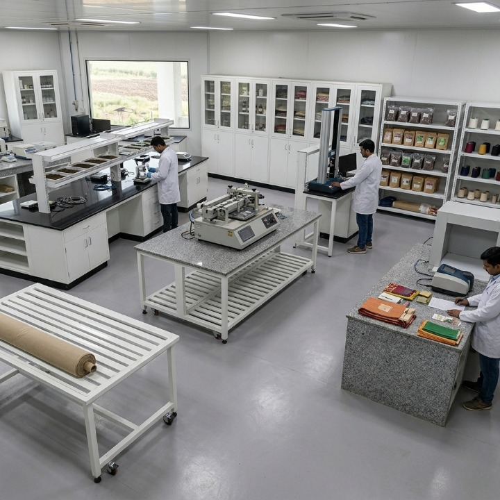 Textiles Testing Laboratory Furniture