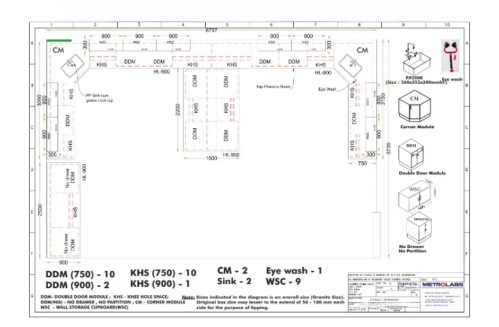 2D Full Lab Layout