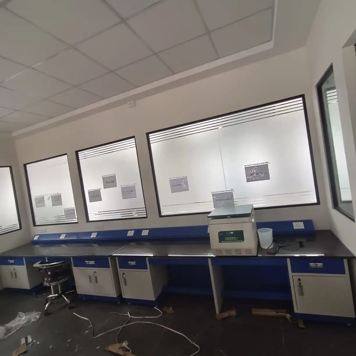 Bheema Fine Chemicals Private Ltd – Metrolabs lab furniture, Yadgir Karnataka